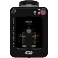 Cafeteira Elétrica Mallory Darth Brew Star Wars 127V - Com Moedor De Grãos – Edição Limitada Numerada