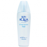 SKIN AQUA® Super Moisture Milk 40g - Protetor Solar Facial Sem Cor FPS50
