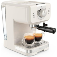 Cafeteira Elétrica Arno OPIO Soleil Steam & Pump Marfim SCSP 1,2L