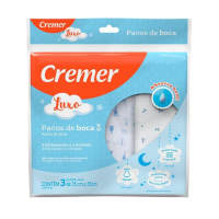 Cremer Pano Boca 35 X 35 Menino Pc 3 Unidades