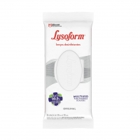 Lysoform Original, Lenço Umedecido Desinfetante, Multisuso, Desinfecção E Limpeza, 36 Unidades