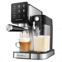 MONDIAL, Cafeteira Espresso Automática Dolce Latte 20 Bar, Preto/Inox 1250W, 110V - CCL-01