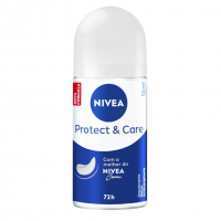NIVEA Desodorante Antitranspirante Roll-on Protect & Care 50ml, Proteção