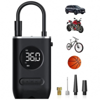 Mini Compressor De Ar Portatil Recarregavél Digital USB Calibrador Pneu Envio Imediato
