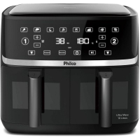 Air Fryer Philco 10L Cesto Duplo 2000W PAF10A 220V