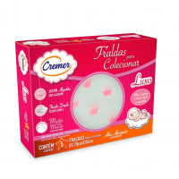 Cremer Fralda Luxo Estampa Feminina Pc Com 5 Unidades