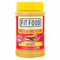 Pasta de Amendoim Fit Food Cremosa 450g