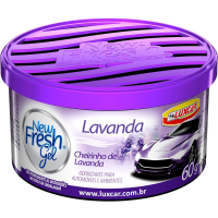Luxcar New Fresh Gel Lavanda 60 G – Aromatizante Em Gel Automotivo