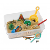 Creativity For Kids, Faber-Castell, Caixa Sensorial Escavação De Dinossauro A Partir De 3 Anos.