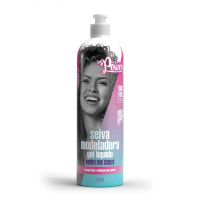 Seiva Modeladora Soul Power - Gel Líquido, Recupera E Define Os Cachos - 315ml
